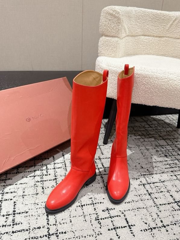 Шкіряні жіночі чоботи фото 3