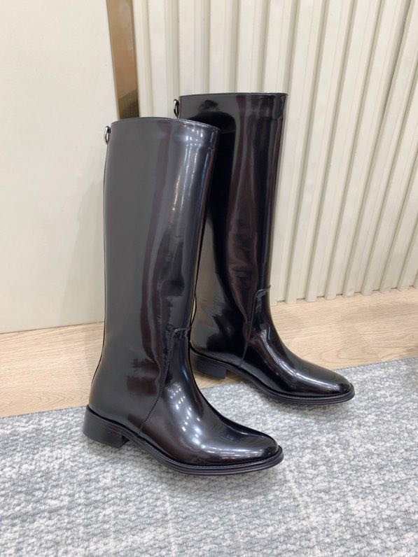 Шкіряні жіночі чоботи фото 6