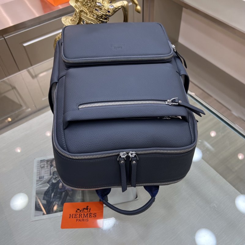 Кожаный мужской рюкзак фото 4