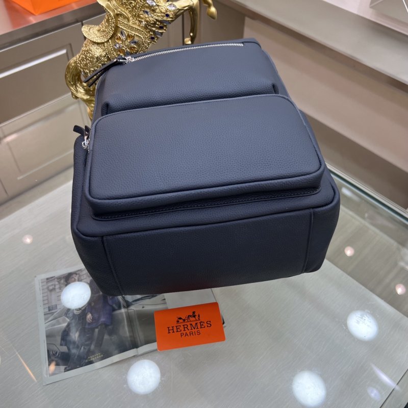 Кожаный мужской рюкзак фото 6