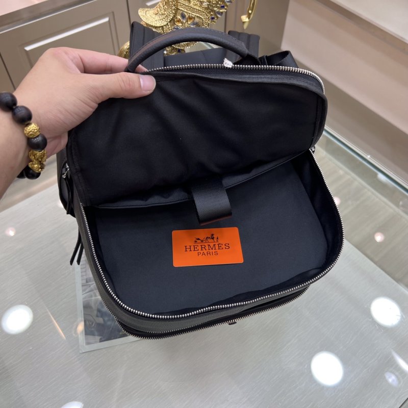 Кожаный мужской рюкзак фото 9