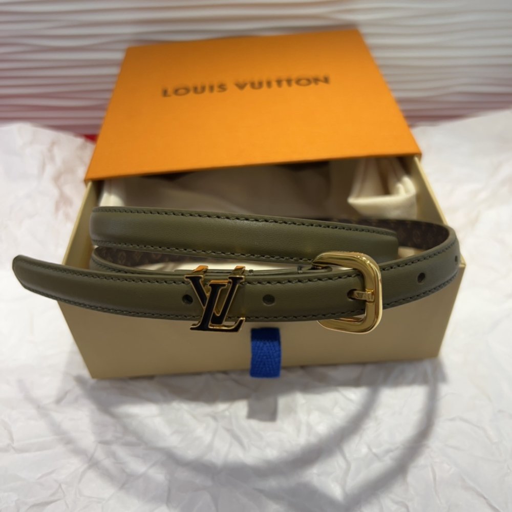 Кожаный ремень женский 15 мм