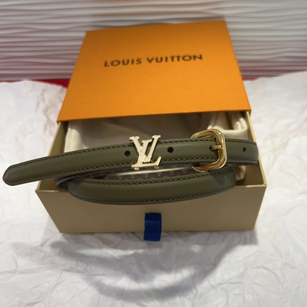 Кожаный ремень женский 15 мм