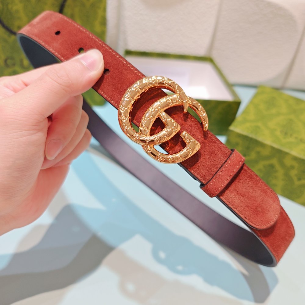 Кожаный ремень женский 30 мм