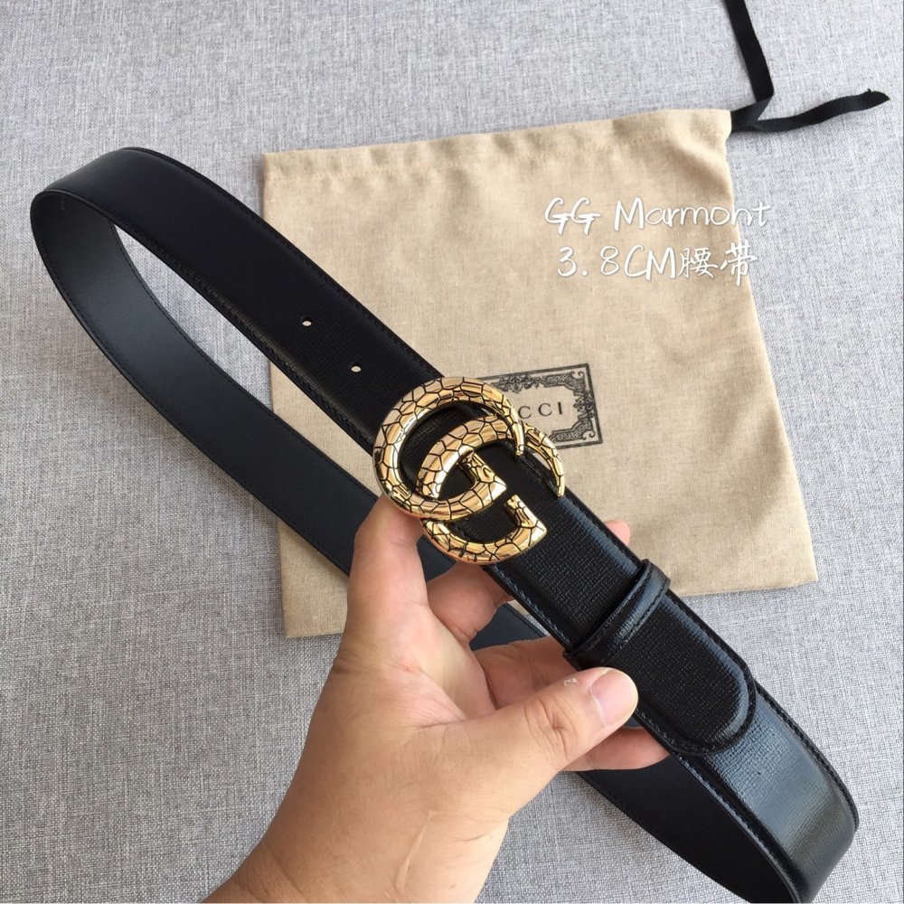 Кожаный ремень женский 38 мм