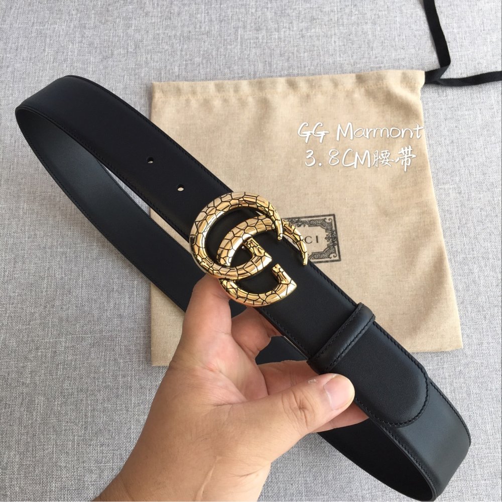 Кожаный ремень женский 38 мм