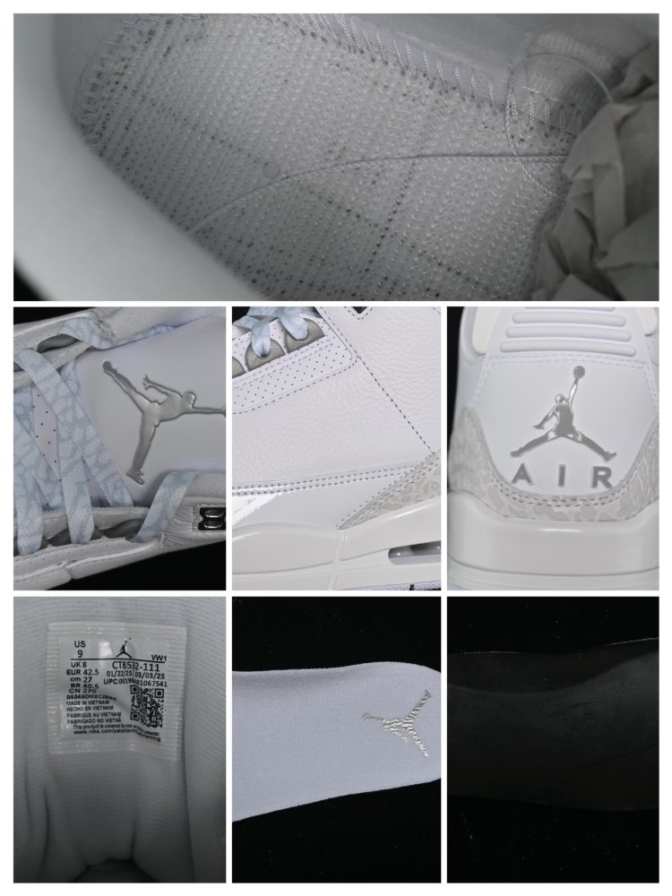 Кросівки Air Jordan 3 Retro Pure Money фото 9