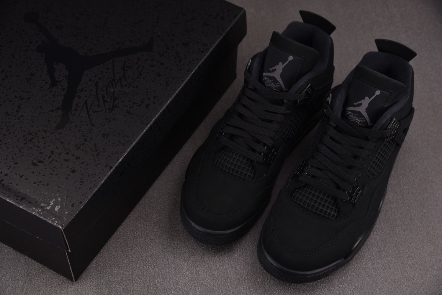 Кроссовки Air Jordan 4 Retro Black Cat фото 7