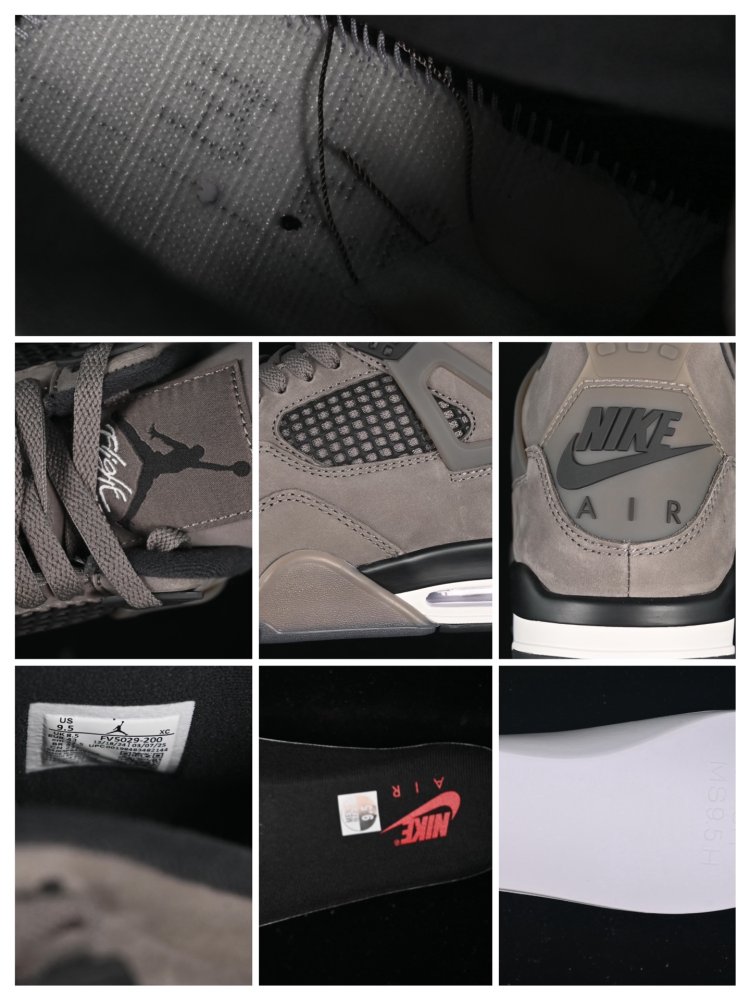 Кроссовки Air Jordan 4 Retro Cave Stone фото 9