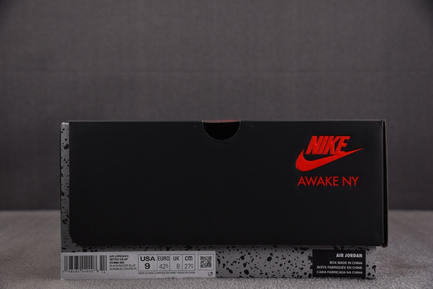 Кроссовки Air Jordan 5 Retro Awake NY Black фото 6