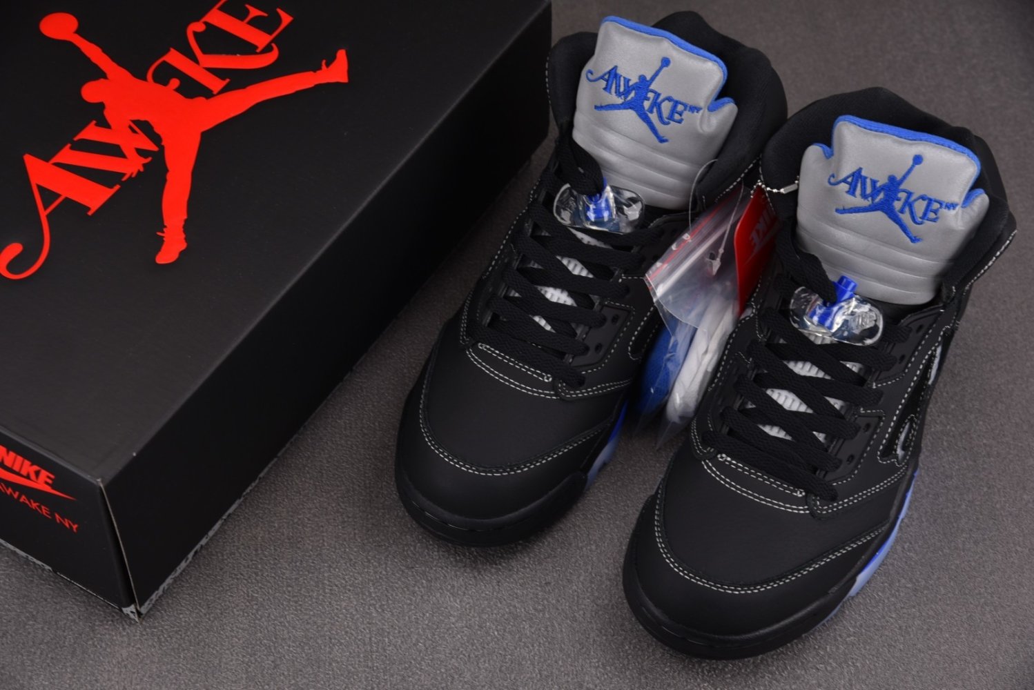 Кроссовки Air Jordan 5 Retro Awake NY Black фото 7
