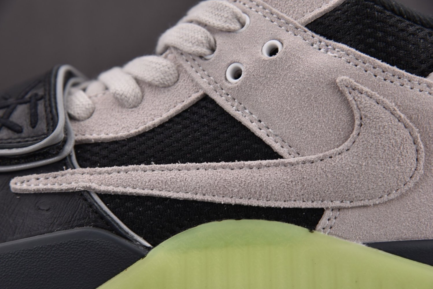 Кроссовки Air Jordan Jumpman Jack TR Travis Scott x Chase B Black Night Silver фото 12