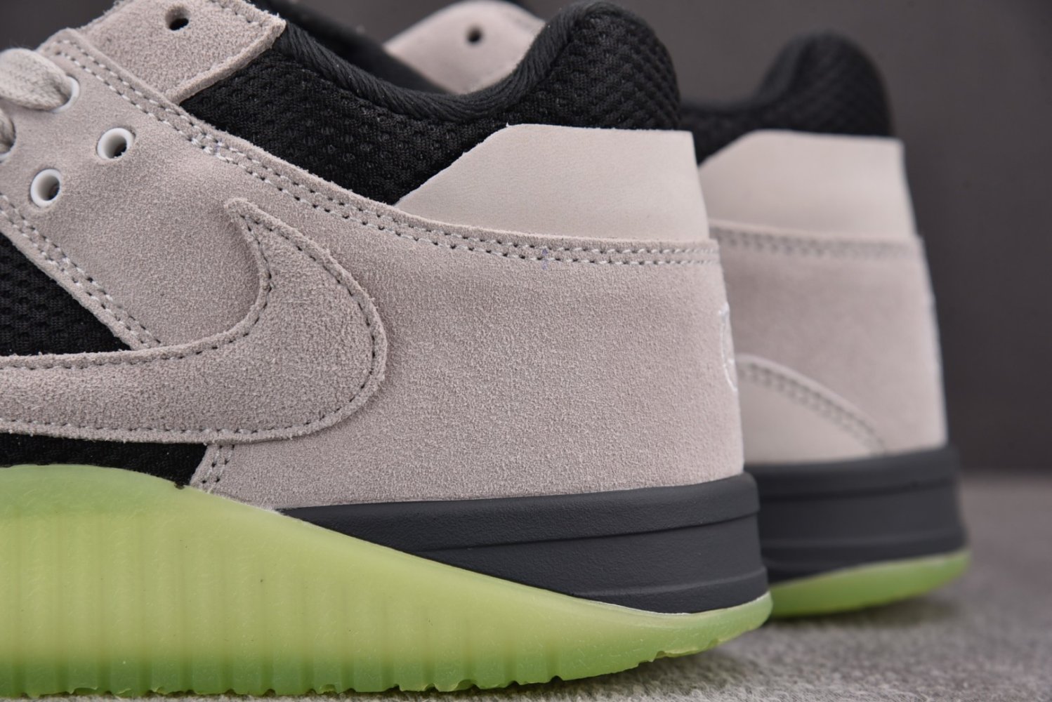 Кроссовки Air Jordan Jumpman Jack TR Travis Scott x Chase B Black Night Silver фото 13