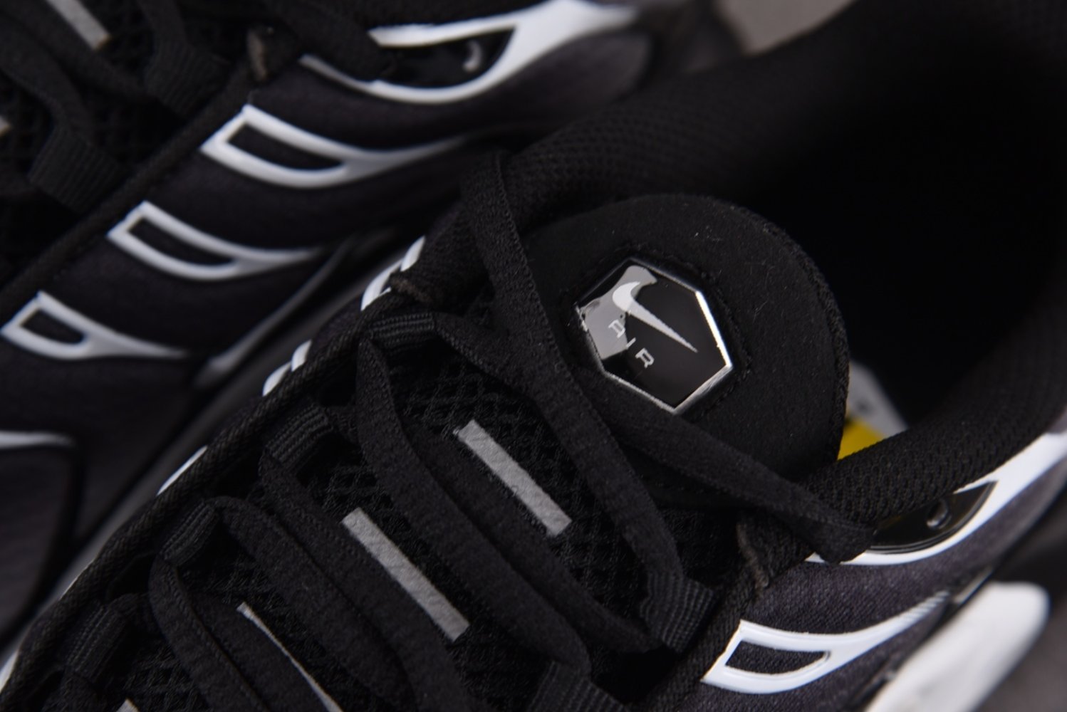 Кроссовки Air Max Plus Black Silver White фото 9