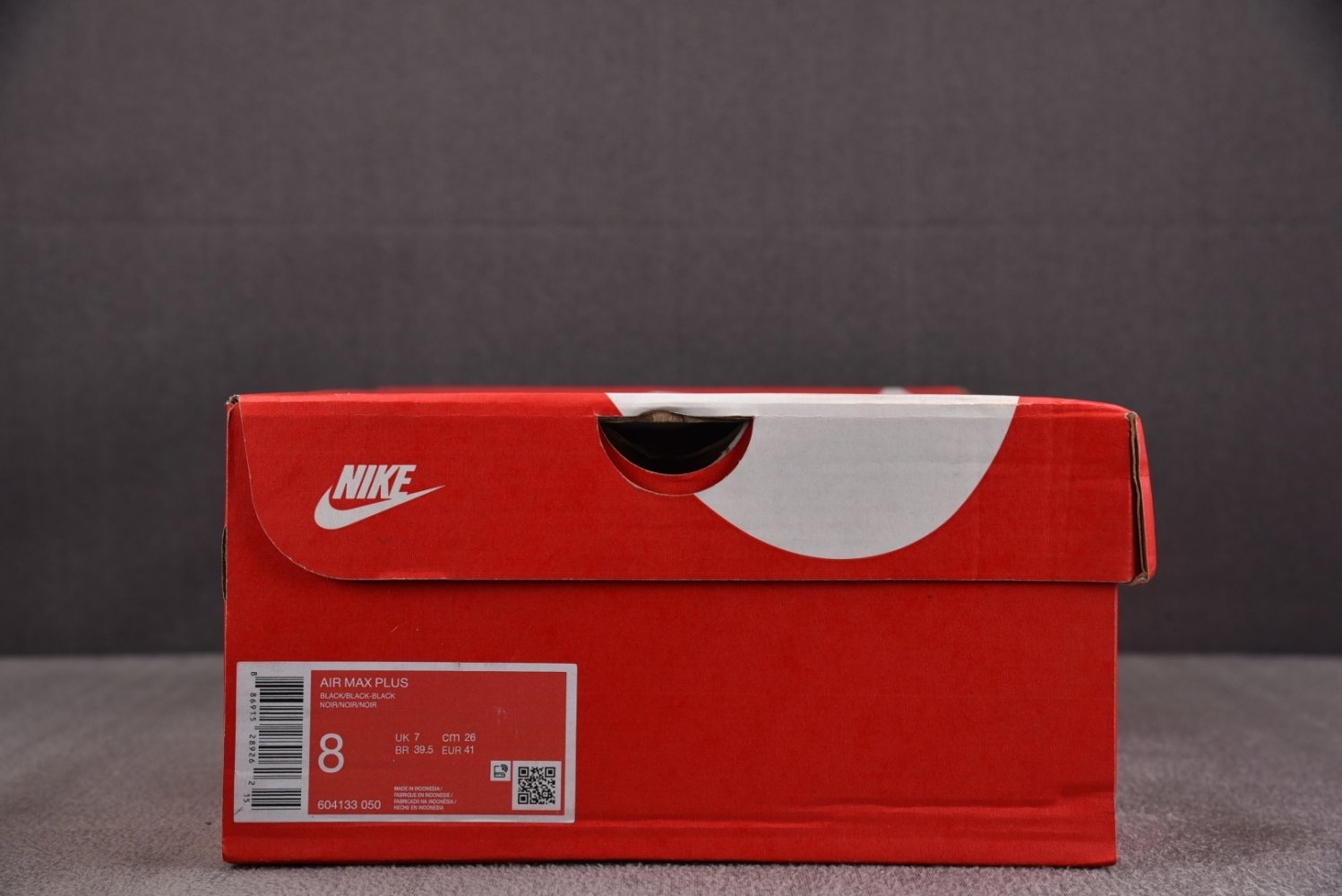 Кроссовки Air Max Plus Triple Black фото 6