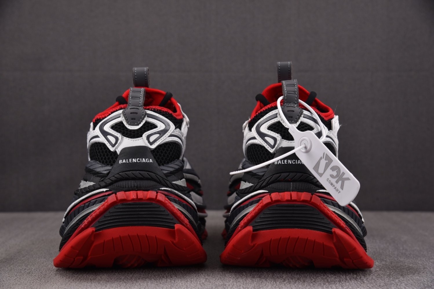 Кроссовки Balenciaga Platform Gray Red фото 5