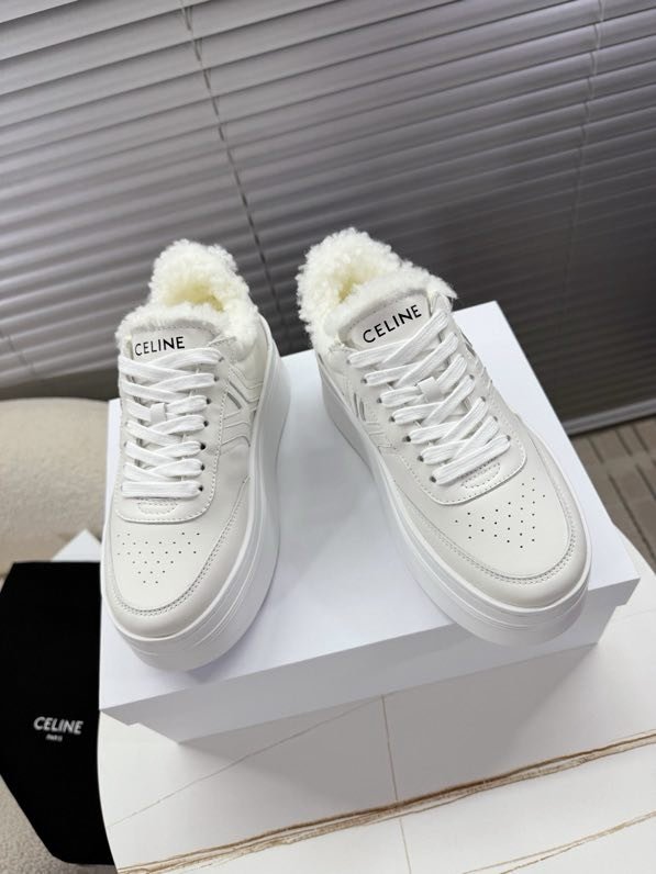 Кросівки Celine Arc de Triomphe на хутрі зимові