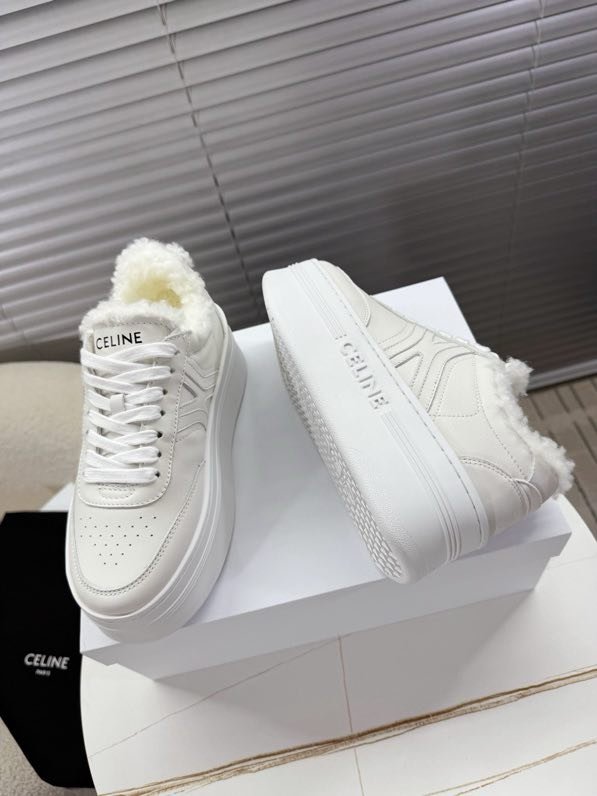 Кросівки Celine Arc de Triomphe на хутрі зимові фото 2