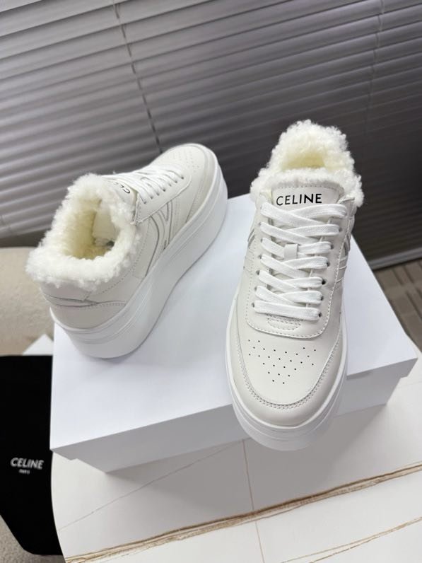 Кросівки Celine Arc de Triomphe на хутрі зимові фото 4