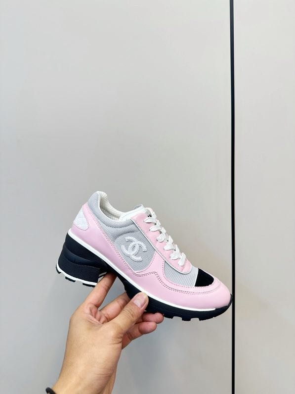 Кросівки Chanel 25K на підборах 6 см
