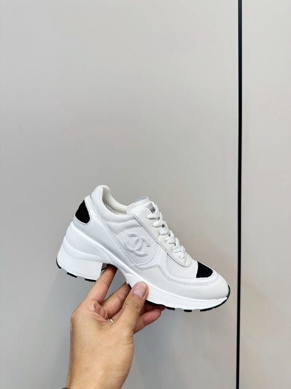 Кросівки Chanel 25K на підборах 6 см
