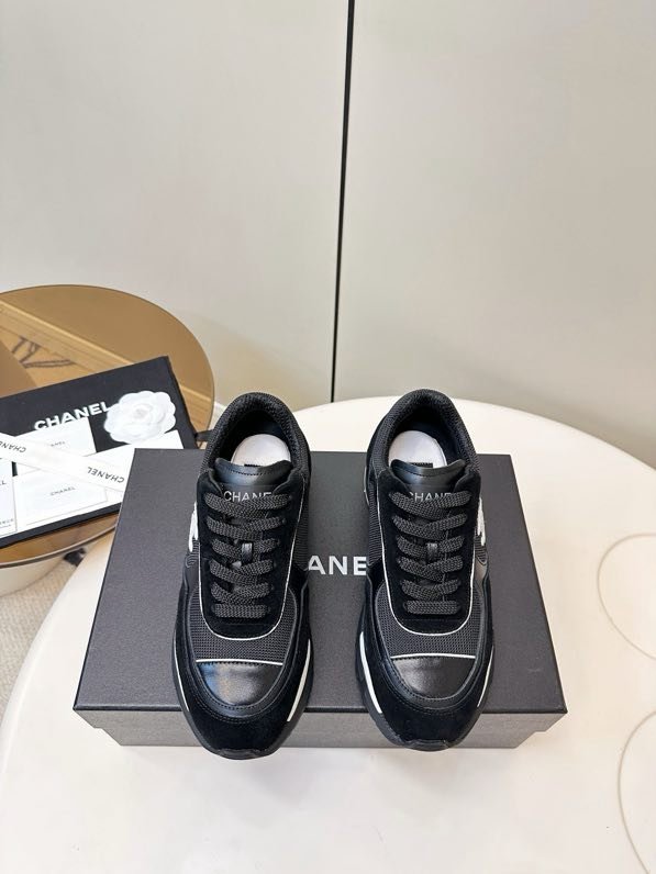 Кросівки Chanel 25K на підборах 6 см фото 4