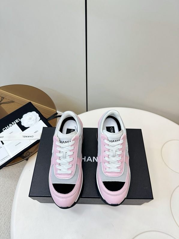 Кросівки Chanel 25K на підборах 6 см фото 5