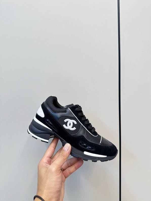 Кросівки Chanel 25K на підборах 6 см фото 7