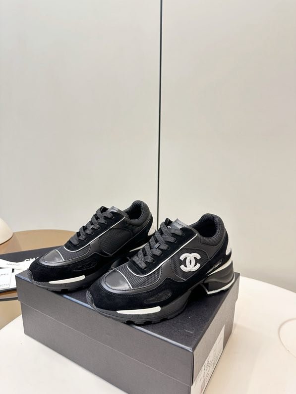 Кросівки Chanel 25K на підборах 6 см фото 9