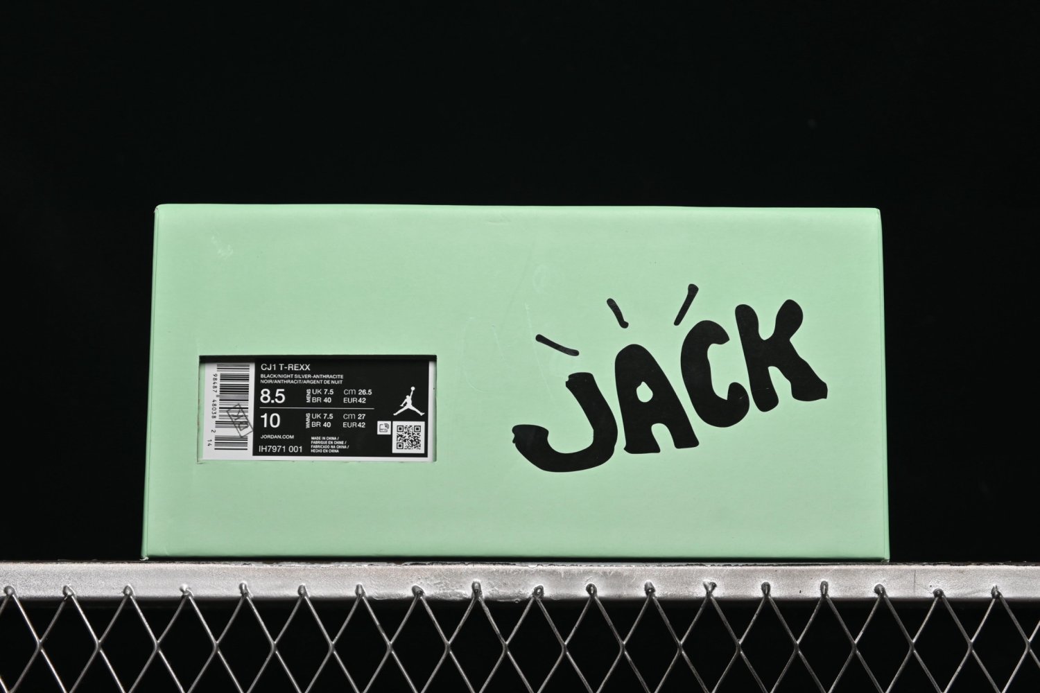 Кроссовки Chase B x Travis Scott x Jordan Jumpman Jack TR AJ1 фото 8