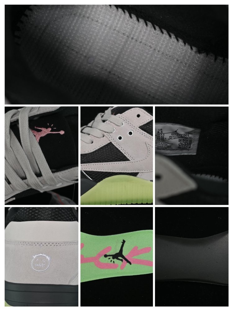 Кроссовки Chase B x Travis Scott x Jordan Jumpman Jack TR AJ1 фото 9
