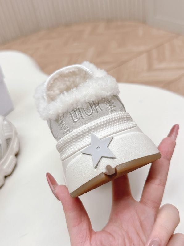 Кросівки Dior Chrono на хутрі зимові фото 4