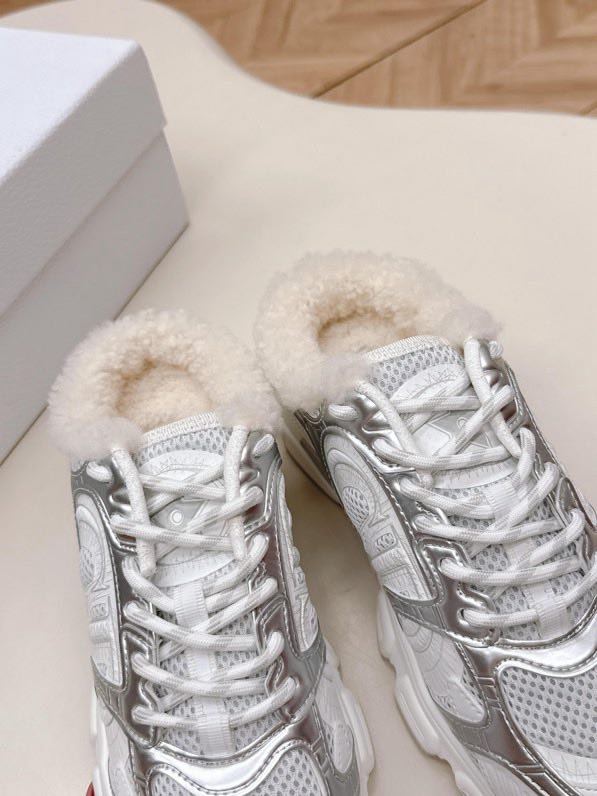 Кросівки Dior Chrono на хутрі зимові фото 6