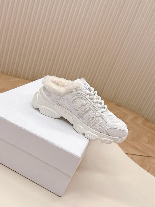 Кроссовки Dior Chrono на меху зимние фото 6