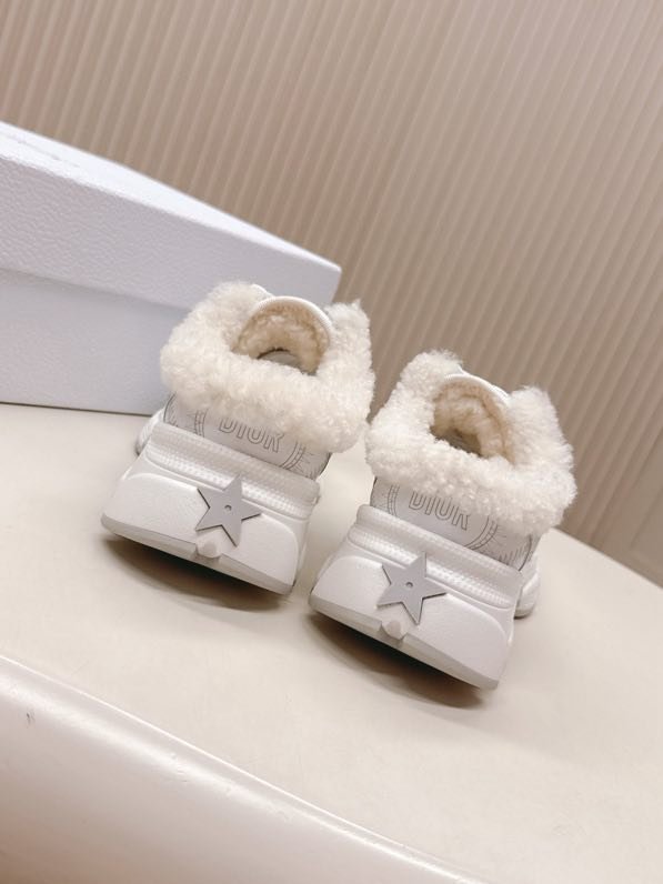 Кросівки Dior Chrono на хутрі зимові фото 8