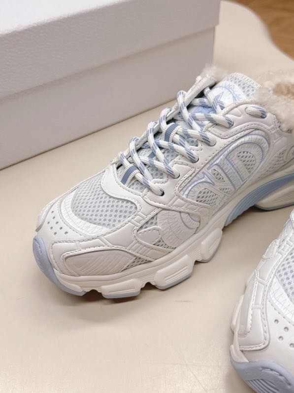 Кроссовки Dior Chrono на меху зимние фото 8