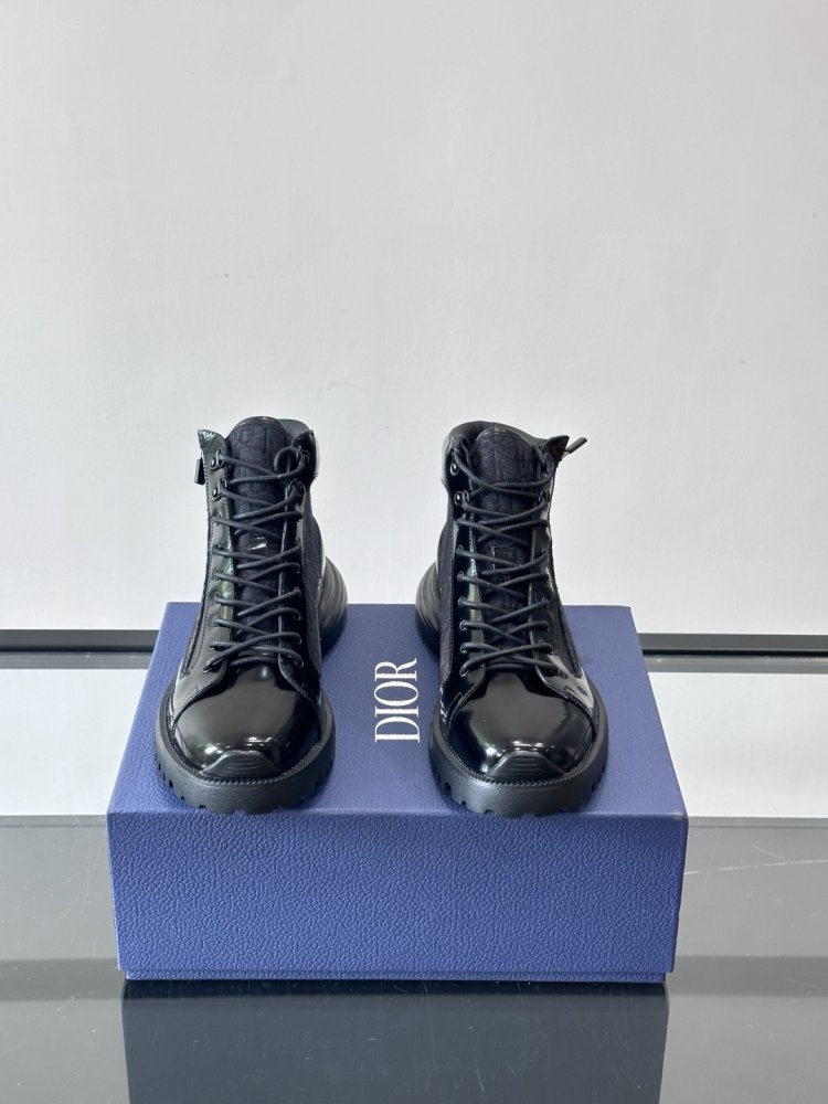 Sneakers Dior Combat Oblique High-Top фото 2