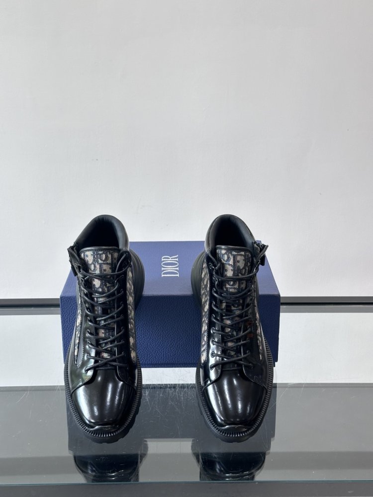 Sneakers Dior Combat Oblique High-Top фото 6