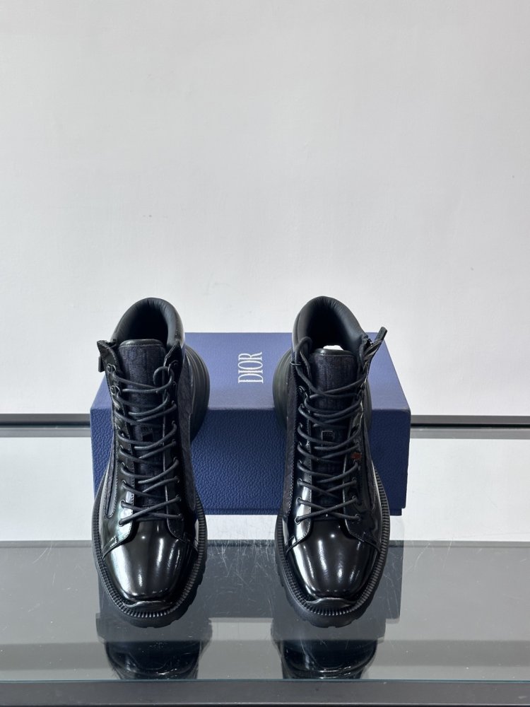 Sneakers Dior Combat Oblique High-Top фото 6