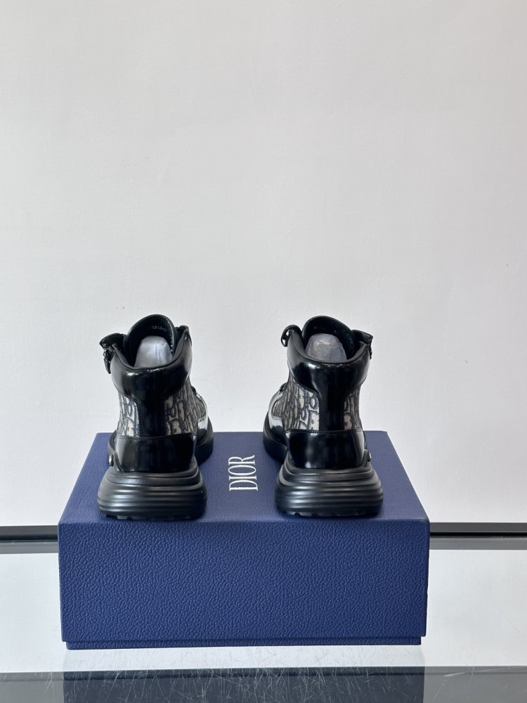 Sneakers Dior Combat Oblique High-Top фото 8