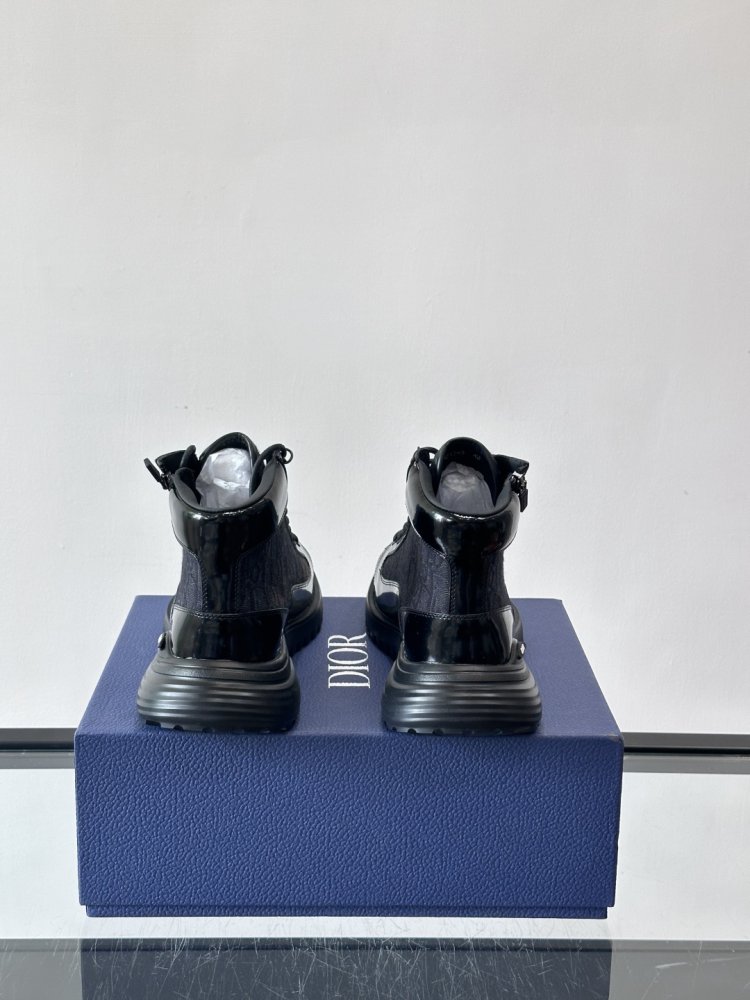 Sneakers Dior Combat Oblique High-Top фото 8