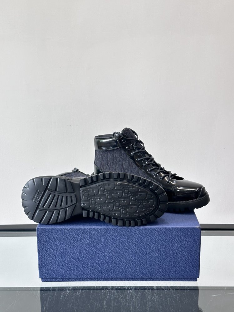 Sneakers Dior Combat Oblique High-Top фото 9