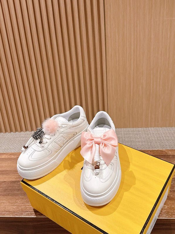 Кроссовки FENDI Match Platform