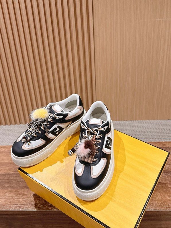 Кроссовки FENDI Match Platform