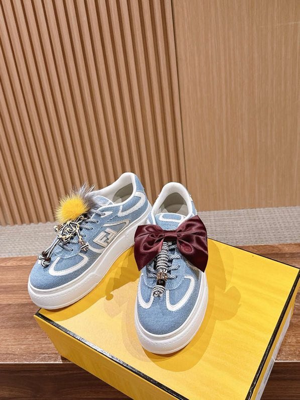 Кроссовки FENDI Match Platform