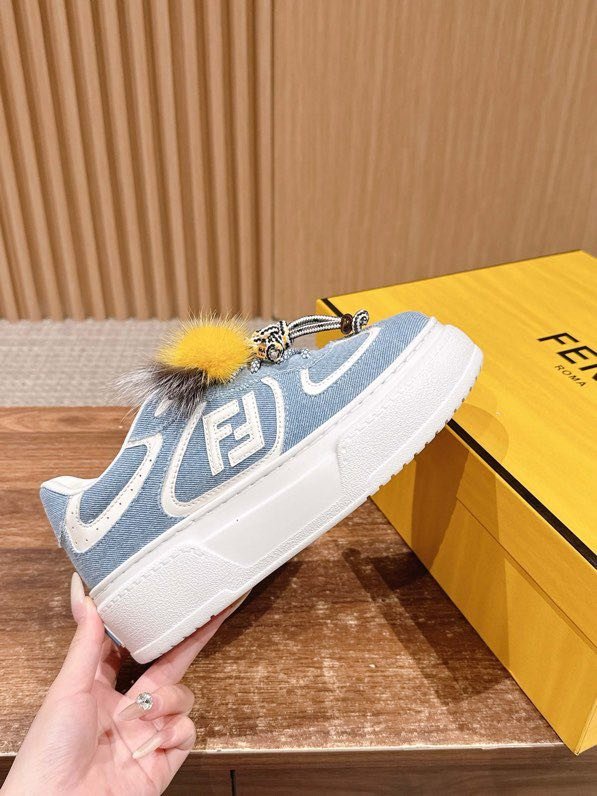 Кроссовки FENDI Match Platform фото 2