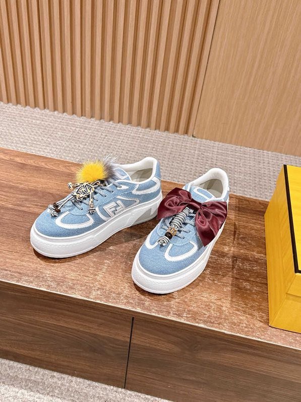 Кроссовки FENDI Match Platform фото 6