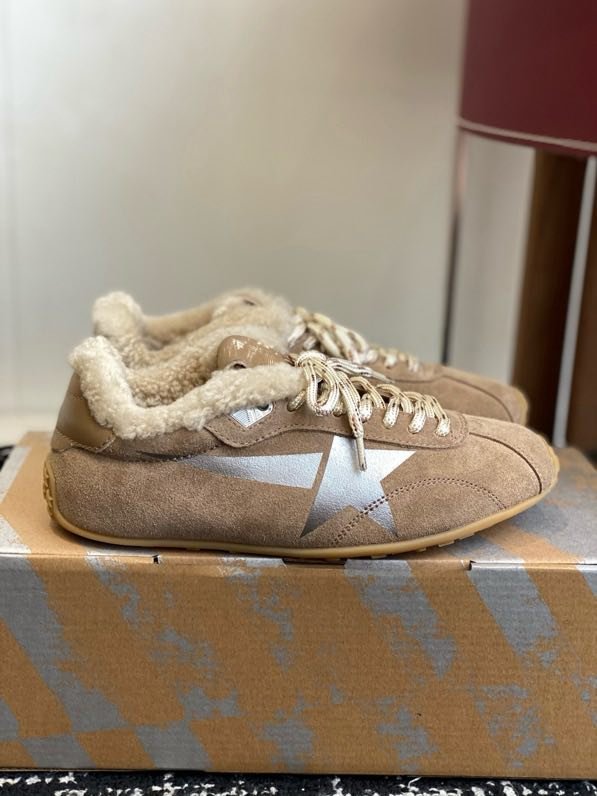 Кросівки Golden Goose на хутрі