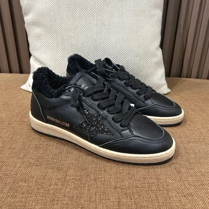 Кросівки Golden Goose на хутрі