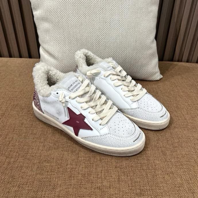 Кросівки Golden Goose на хутрі